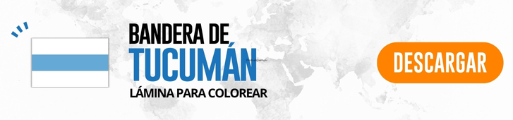bandera de Tucumán para colorear significado Botón