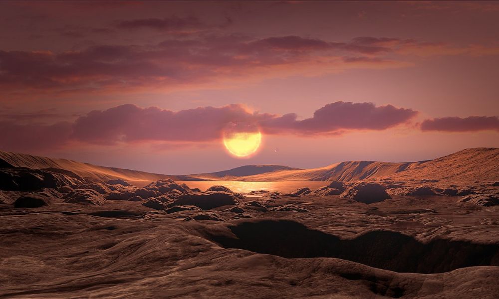 Versión artística que podría tener similitudes con el aspecto del planeta Kepler-1649c.