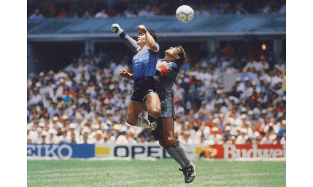 La Mano de Dios Maradona Mundial 1986