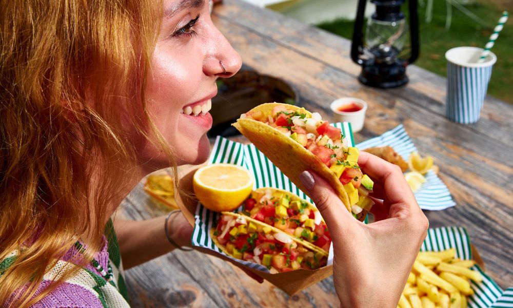 Tacos, comida mexicana