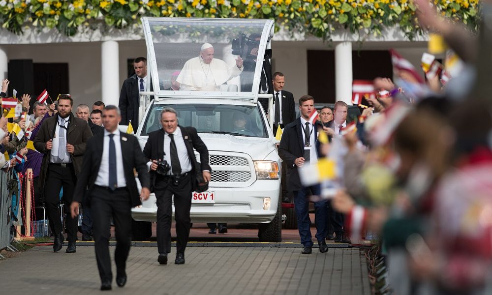 El papa Francisco en Europa.
