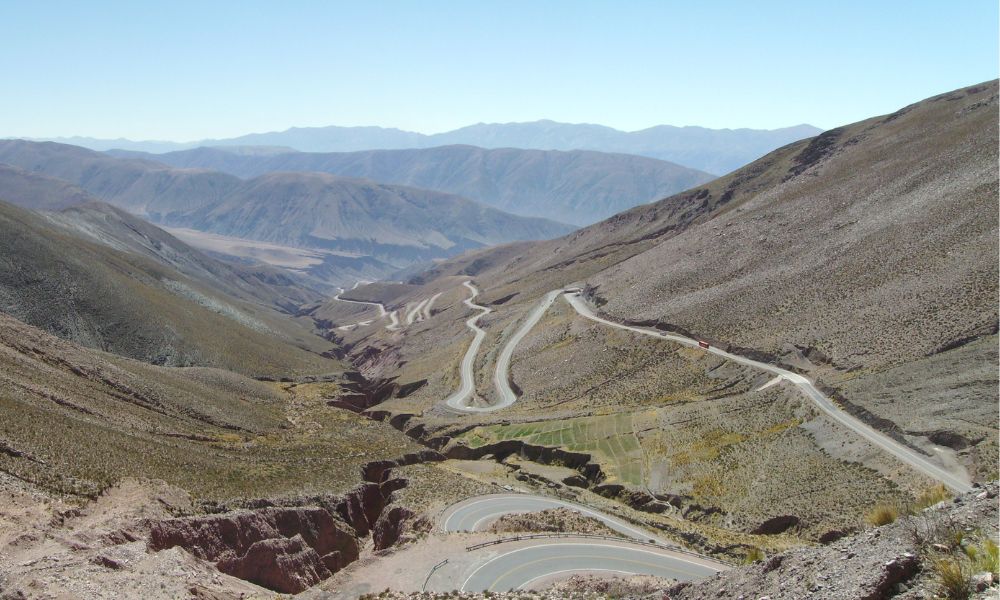 Trazado de la Ruta Nacional 52.