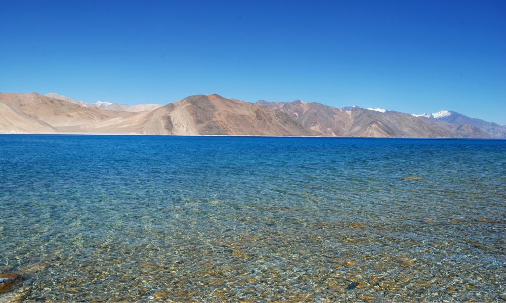 Colores del lago Pangong Tso.