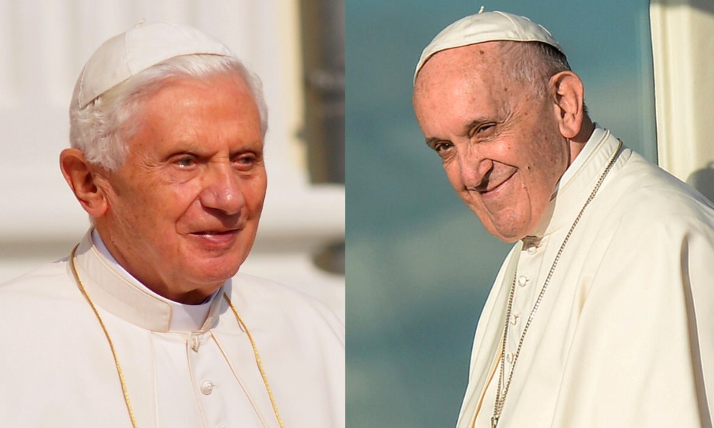 Juan Pablo II y Francisco
