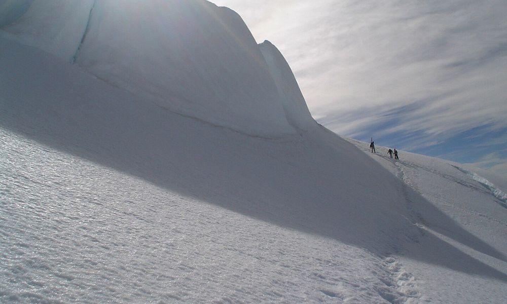 Caminata por el Glaciar Castaño Overo.