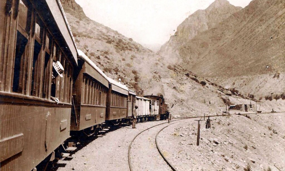 Efemérides del 5 de abril Ferrocarril trasandino