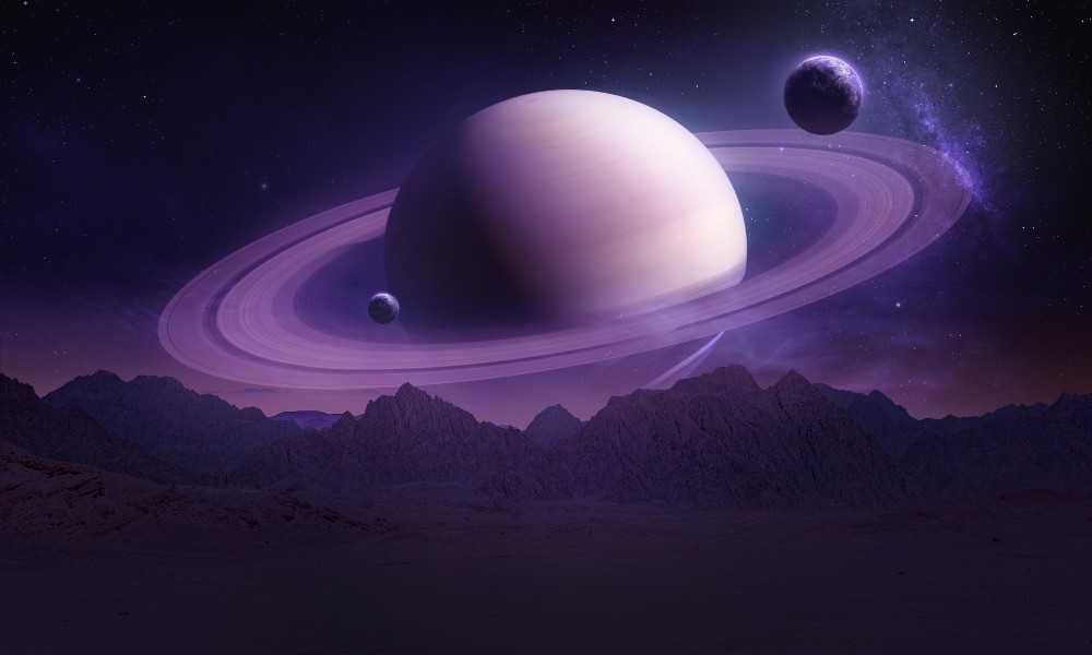 Saturno planeta del Sistema Solar con más lunas