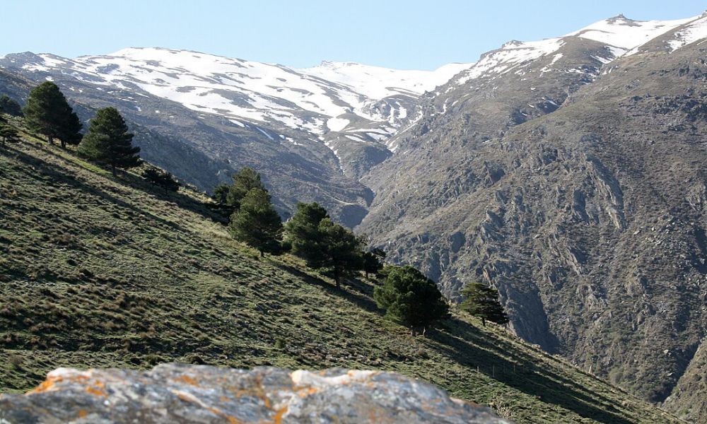 Paisajes del Parque Nacional de Sierra Nevada.