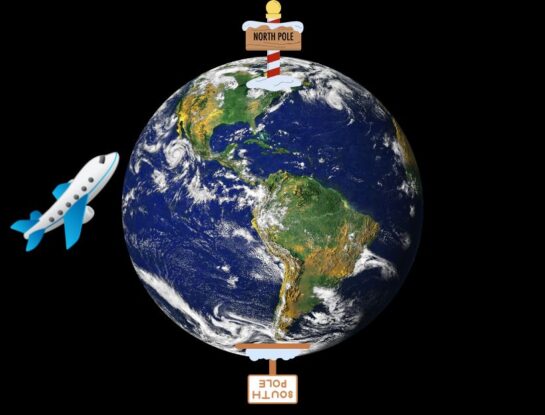 Misterio: ¿por qué los aviones vuelan sobre el Polo Norte y no sobre el Polo Sur?