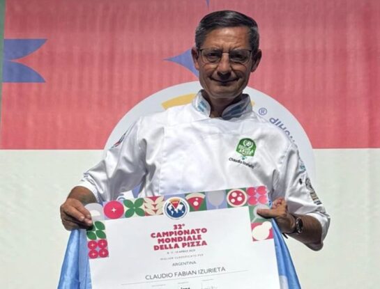 Un pizzero de Chascomús se convirtió en el Mejor Argentino del Campeonato Mundial de la Pizza