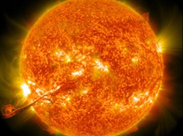 el Sol hace ruido