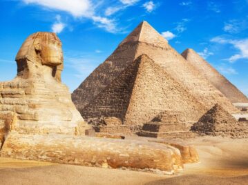 pirámides de Guiza, Egipto