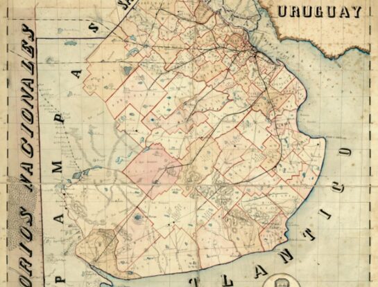 ¿Cómo era la provincia de Buenos Aires en el siglo XIX? Un mapa de 1882 hecho por un alumno lo muestra