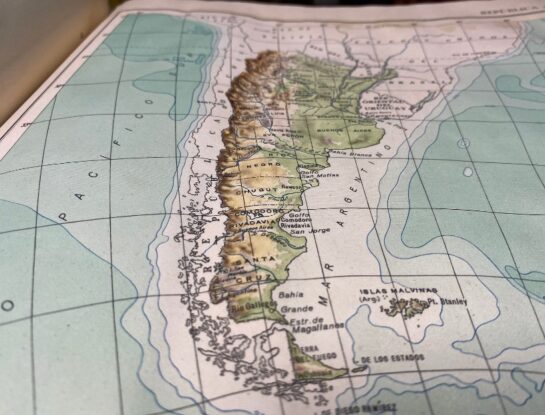 mapa de Argentina