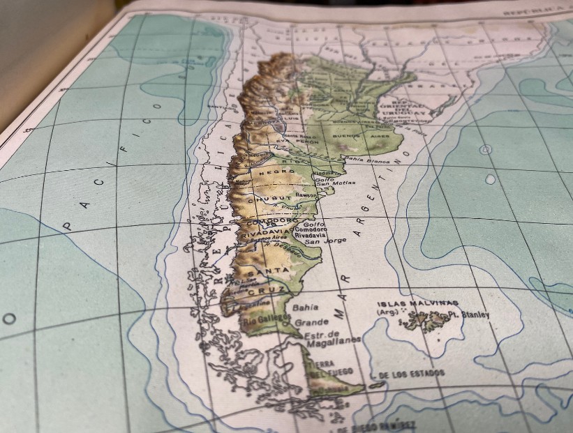 mapa de Argentina