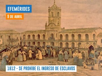 efemérides del 9 de abril Cabildo de Buenos Aires