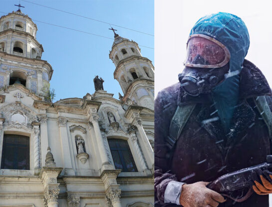 El Eternauta y una iglesia de San Telmo que guarda secretos de dos tragedias históricas