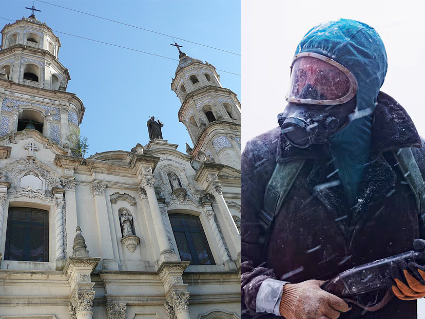 El Eternauta y una iglesia de San Telmo que guarda secretos de dos tragedias históricas