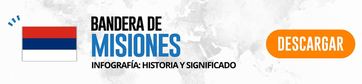 Bandera de Misiones: historia, origen y significado - Infografía BOTON
