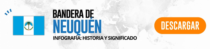 Bandera de Neuquén: historia, origen y significado - Infografía Botón