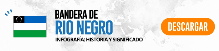 Bandera de Río Negro: historia, origen y significado Infografía BOTON