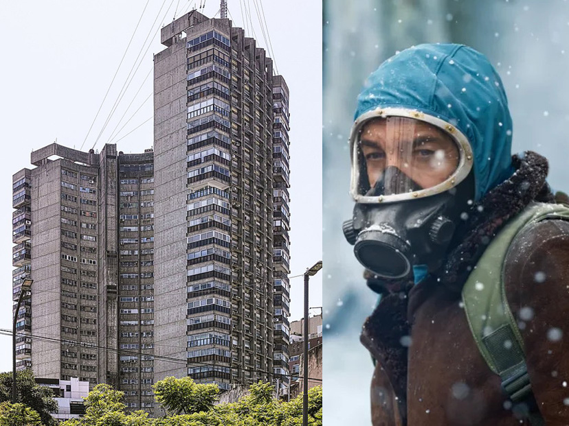 Torre Dorrego: los misterios de la imponente torre gigante de hormigón que sirve de escenario a El Eternauta