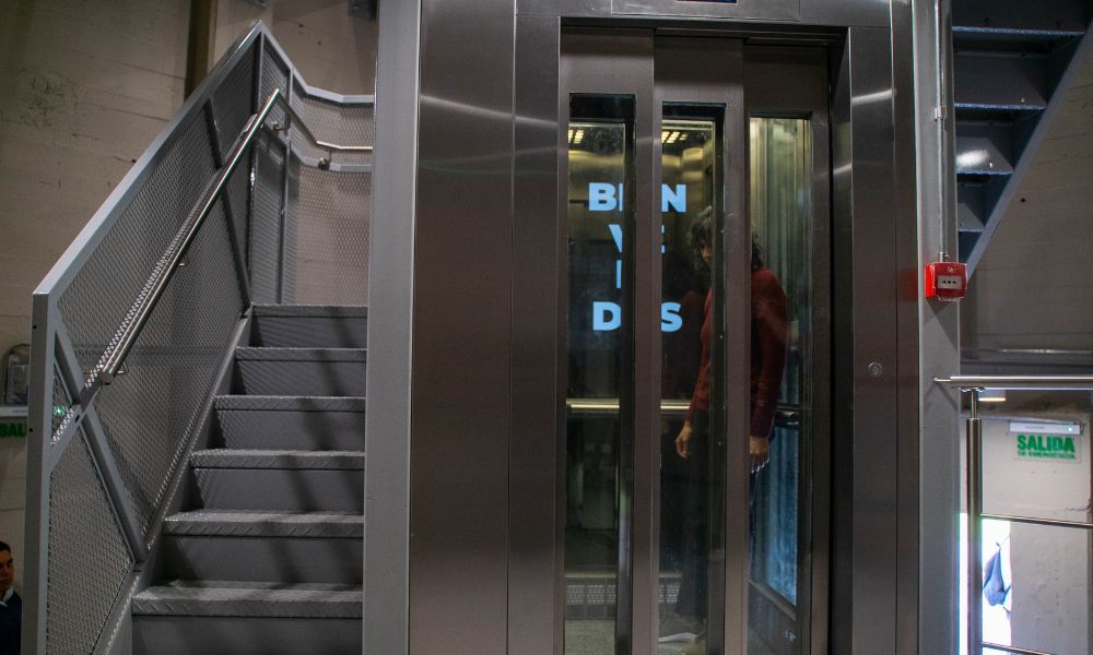 Ascensor del Obelisco.