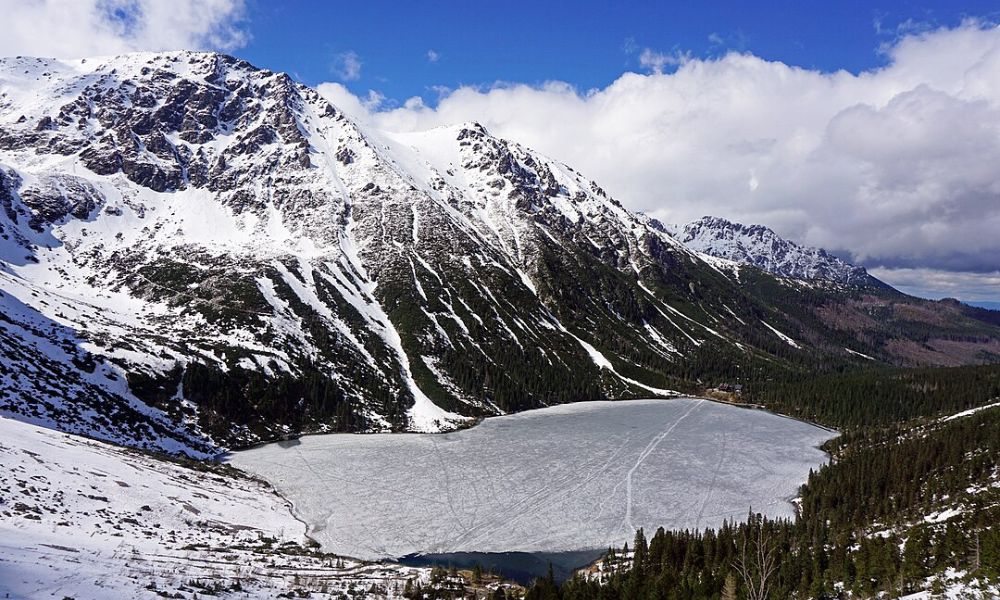 Paisaje del Morskie Oko.