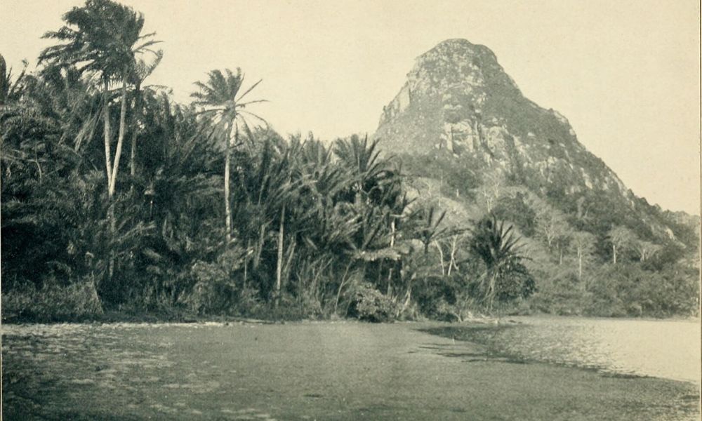 Foto antigua de Annobón.