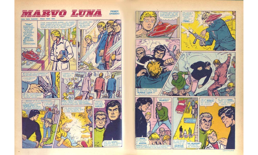 Marvo Luna El Eternauta para niños