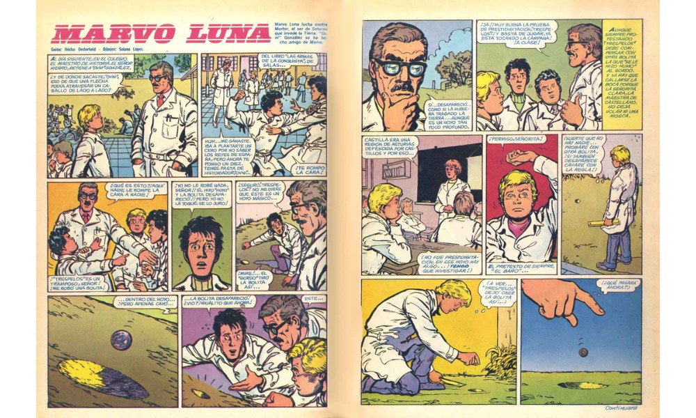 Marvo Luna El Eternauta para niños
