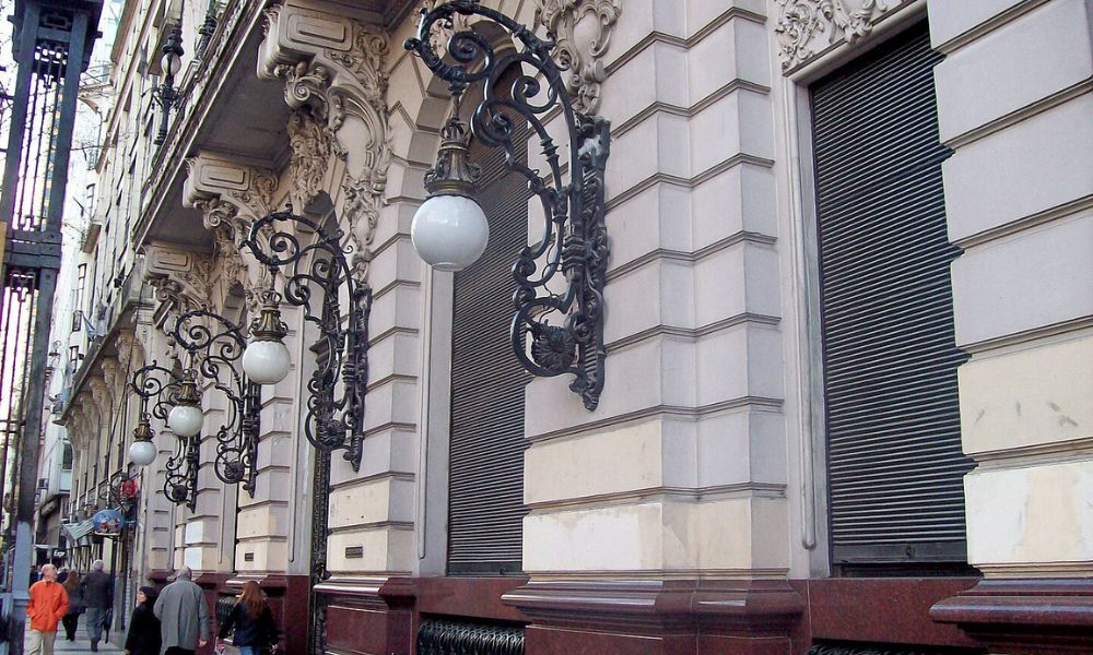 Planta baja del edificio La Prensa.