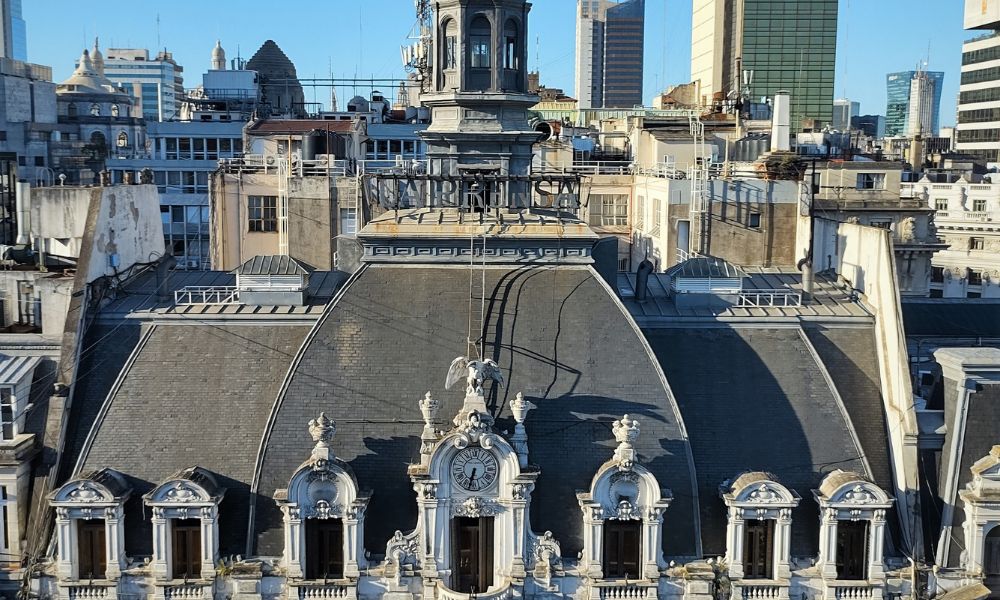 Techo de la construcción.