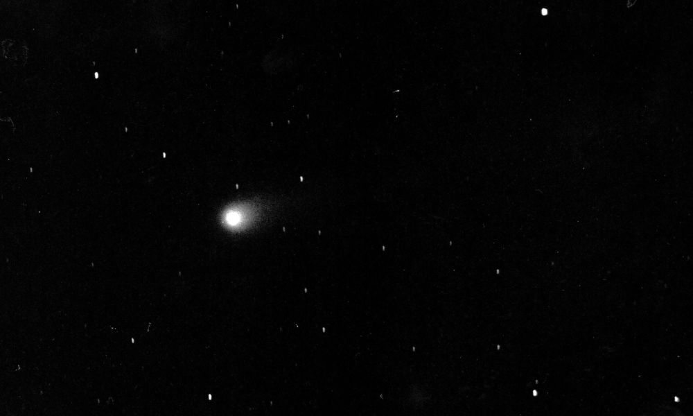 Cometa Halley visto en 1986.