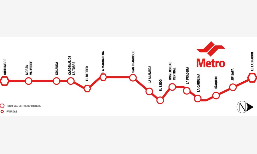 Metro de Quito - metro más reciente de Latinoamérica