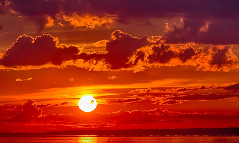 Atardeceres naranjas