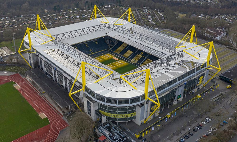 Aspecto del estadio más grande de Alemania.