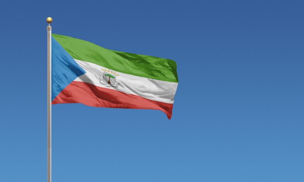 bandera de Guinea Ecuatorial