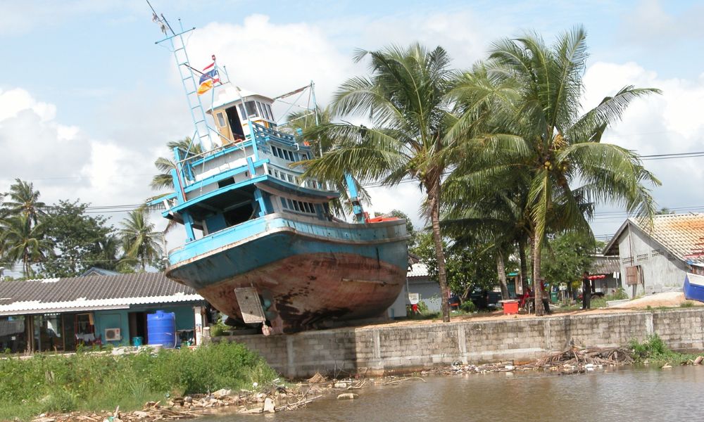 Consecuencias de los tsunamis.