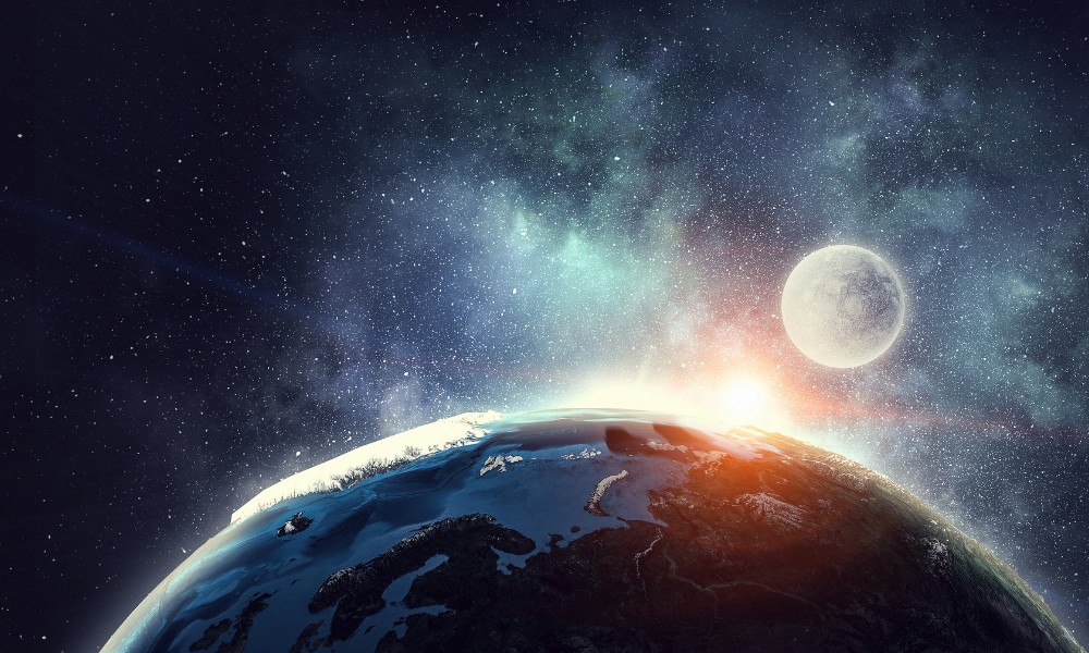 función de la luna en la Tierra
