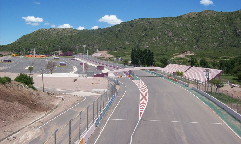 Aspecto que tenía el Circuito de Potrero de los Funes.