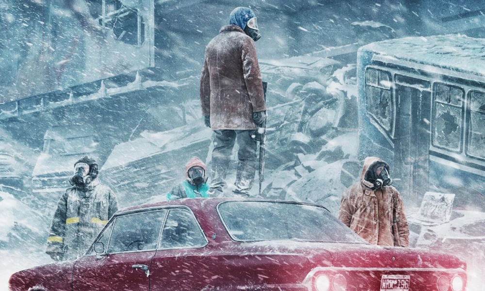 cómo se hizo la nieve en El Eternauta serie Netflix