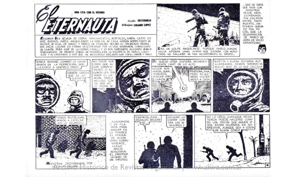 Revista Hora Cero Héctor Oesterheld