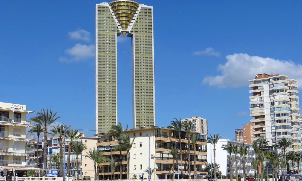 Aspecto del edificio Intempo.