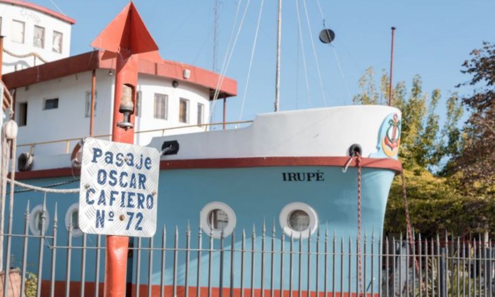 Aspecto de la Casa Barco "Irupé".