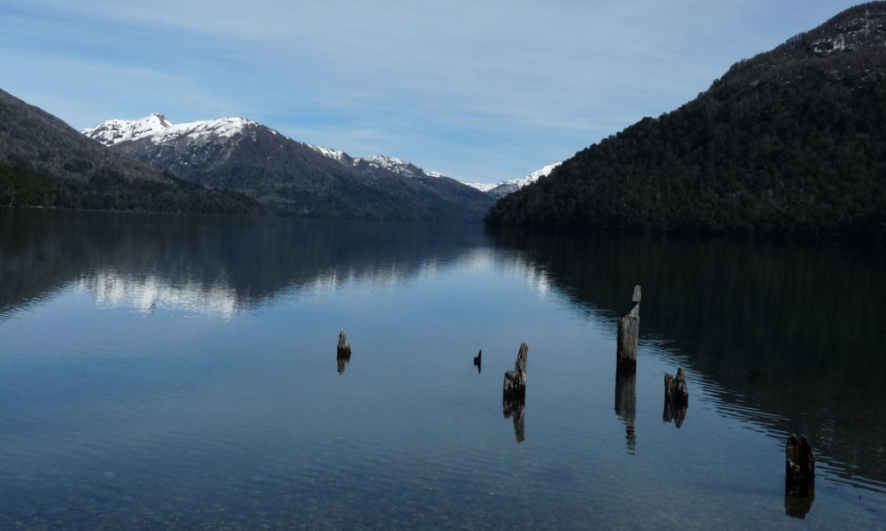 Aspecto del Lago Hermoso.