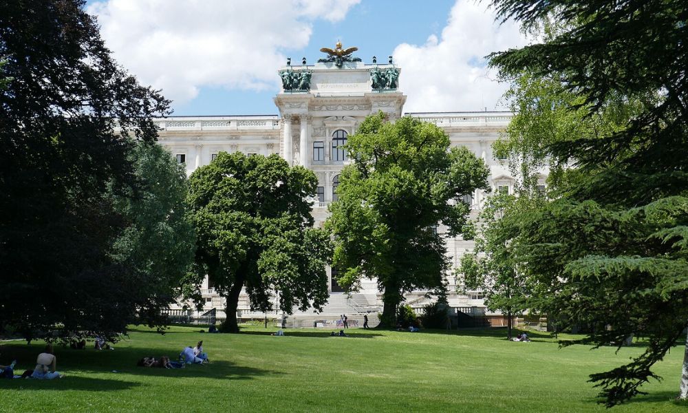 Naturaleza junto a Hofburg.