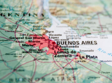 mapa e historia de la ciudad de Buenos Aires