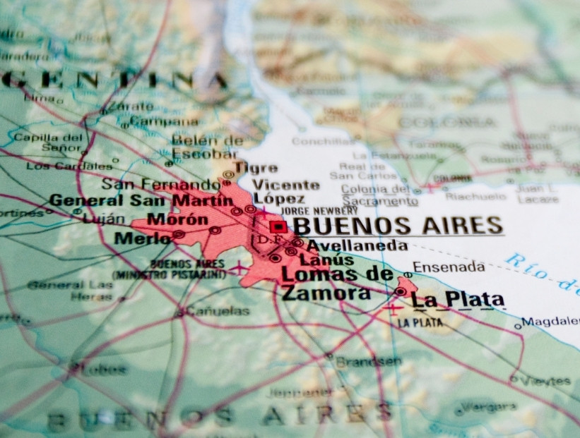 mapa e historia de la ciudad de Buenos Aires