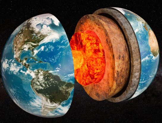 ¿Sabías que el núcleo de la Tierra no es completamente sólido?